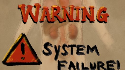 Body with Warning System Failure words