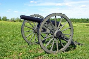 A cannon at Gettysburg
