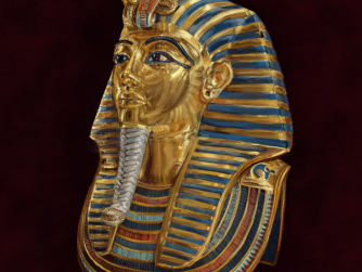 King Tutankhamun mummy mask. Learn about embalming at every1dies.org