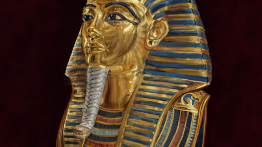 King Tutankhamun mummy mask. Learn about embalming at every1dies.org