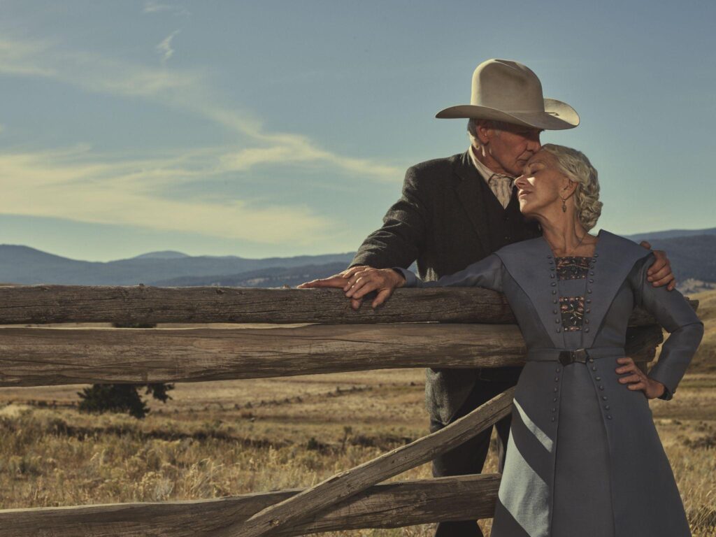 A teaser from 1923 - Harrison Ford as Jacob Dutton and Helen Mirren as Cara Dutton