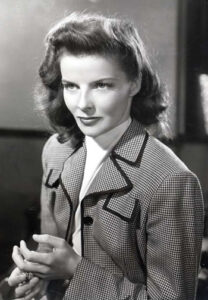 A studio photo of Katharine Hepburn