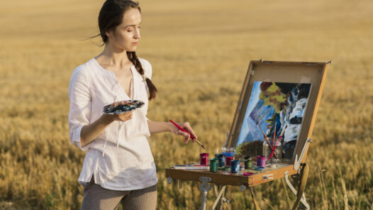 Creative woman painting in nature Freepik https://www.freepik.com/free-photo/creative-woman-hand-painting-nature_5433174.htm