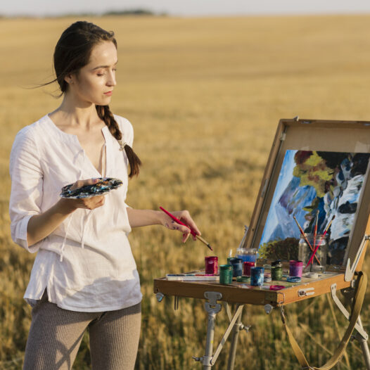 Creative woman painting in nature Freepik https://www.freepik.com/free-photo/creative-woman-hand-painting-nature_5433174.htm