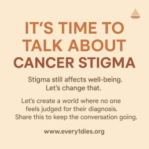 It's time to talk about cancer stigma