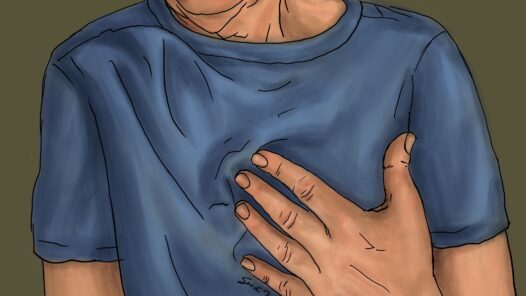 A man gripping his heart. We talk about heart diseases and heart failure in this episode. https://everry1dies.org