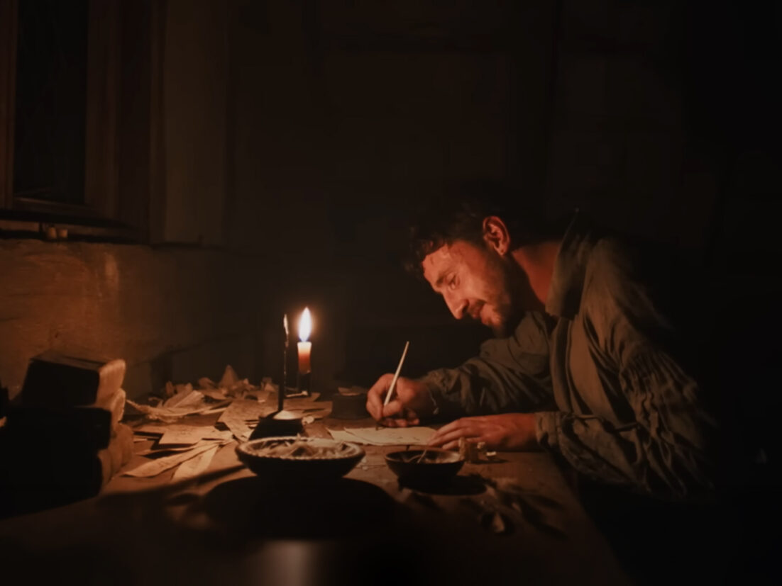 Shakespeare authoring a play, in the movie Hamnet. We talk about the movie and how the play Hamlet was a creative outlet for Shakespeare's grief after the loss of his son.